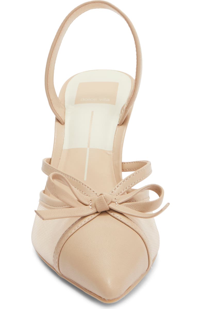 Dolce Vita Karine Slingback Pump, Alternate, color, Beige Multi Mesh