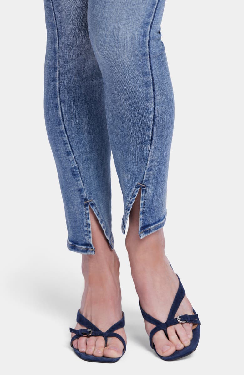 NYDJ Ami Twist Seam High Waist Skinny Jeans, Alternate, color, Sandybeach