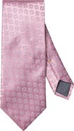 Eton Pink Medallion Silk Tie