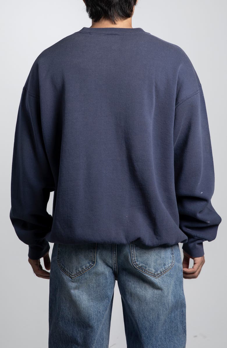 Elwood Vintage Patriots Crewneck Sweatshirt, Alternate, color,