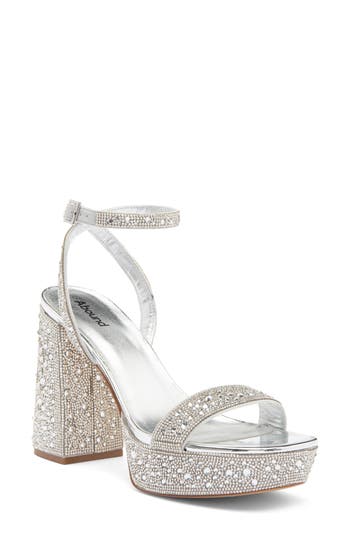 Abound Monica Block Heel Platform Sandal In Gray