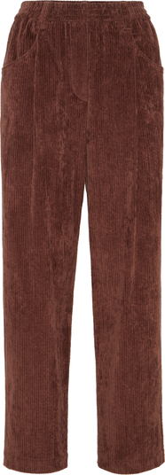 パンツ BRUNELLO CUCINELLI CROPPED BAGGY TROUSERS IN CORDUROY BRUNELLO CUCINELLI Cropped cotton-corduroy tapered pants