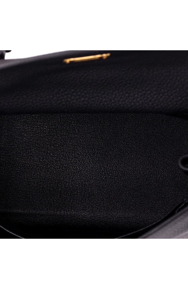 Pre-Owned Hermes Kelly Handbag Black Togo with Gold Hardware 25, Alternate, color, Noir