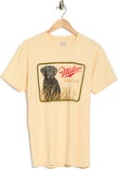 American Needle Miller High Life Dog Cotton Graphic T-Shirt