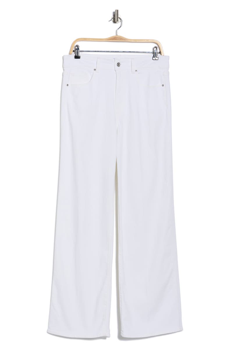 PAIGE Sasha High Waist Wide Leg Jeans, Alternate, color, Soft Ivory