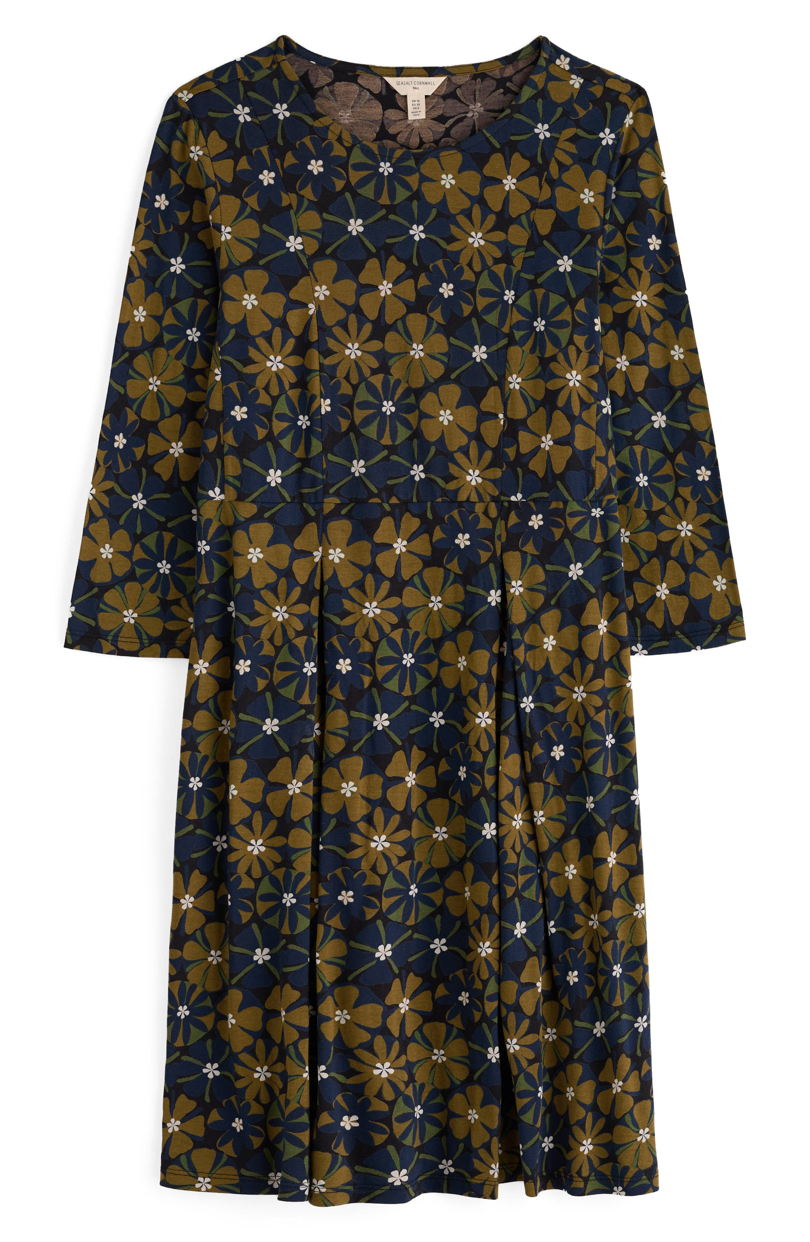 Seasalt Cornwall Witch Hazel Floral Jersey Dress (Women) | Nordstrom