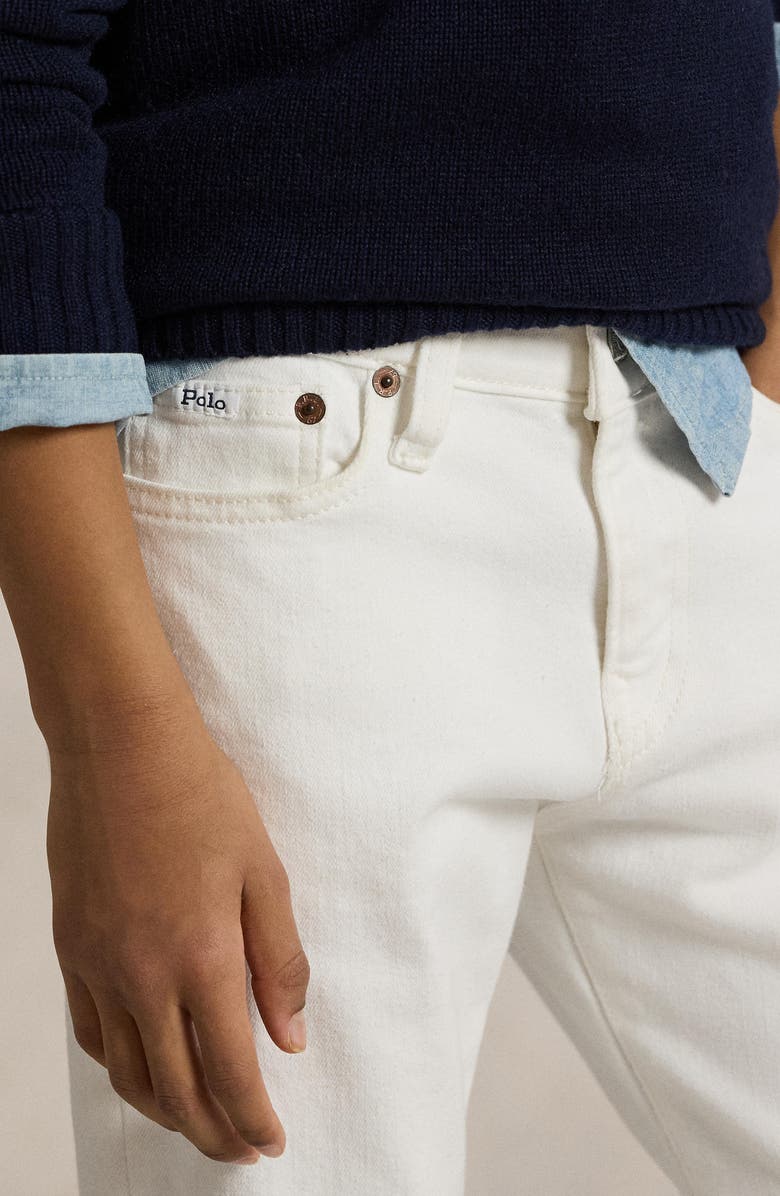 Polo Ralph Lauren Kids' Sullivan Slim Fit Jeans, Alternate, color, Cohen White