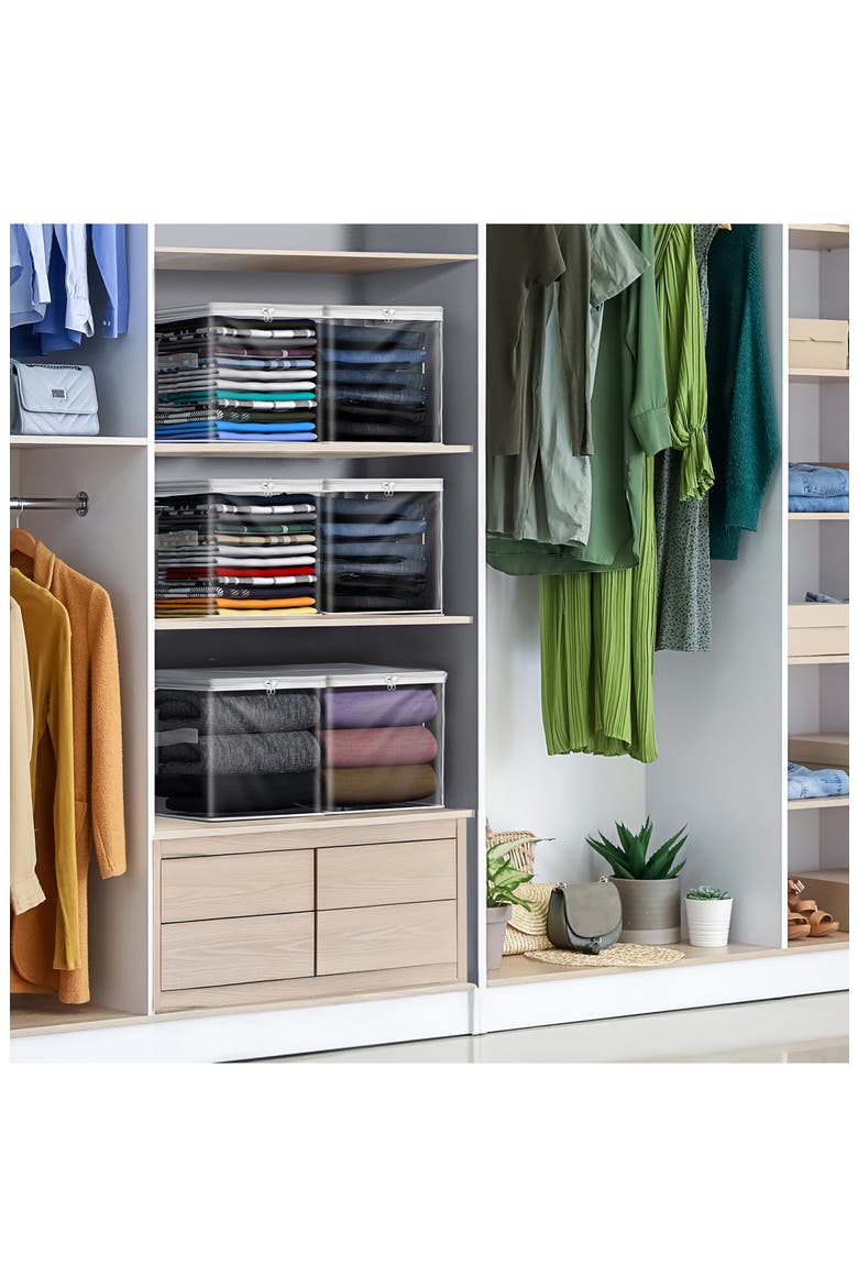 Clear Storage Cube, Alternate, color, NO COLOR