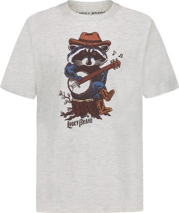 Kids' Banjo Raccoon Graphic T-Shirt