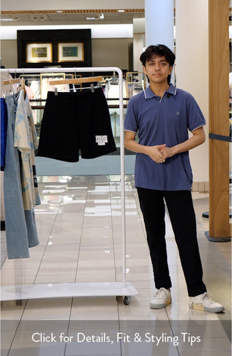 College Cotton Sweat Shorts, sales video thumbnail