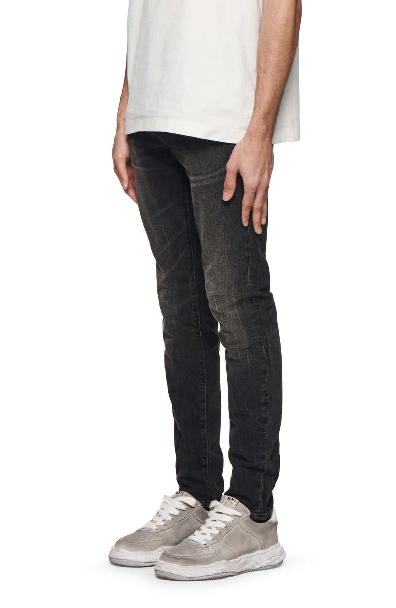 PURPLE BRAND Distressed Skinny Jeans, Alternate, color, 