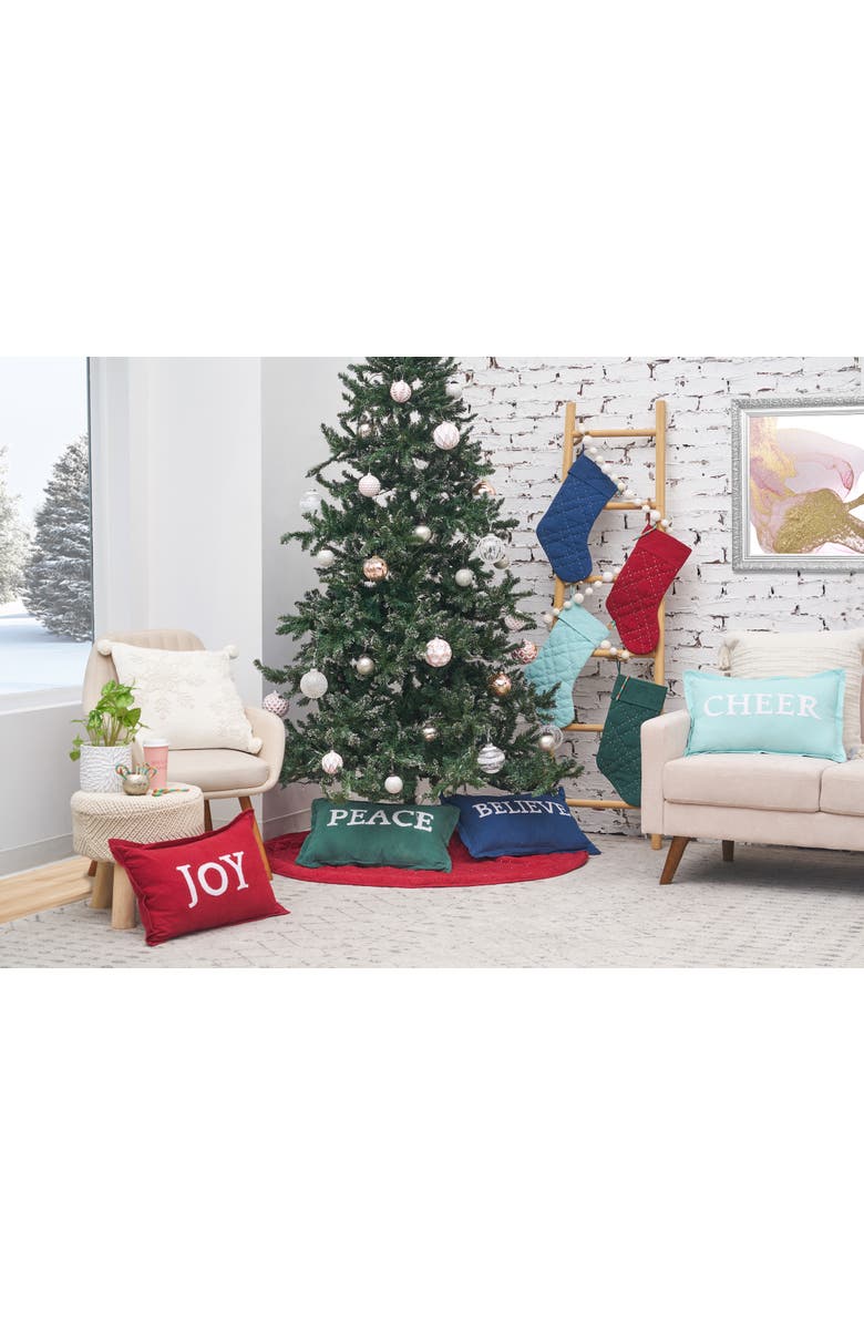 carol & frank Elliot Ruby Stocking, Alternate, color, Red