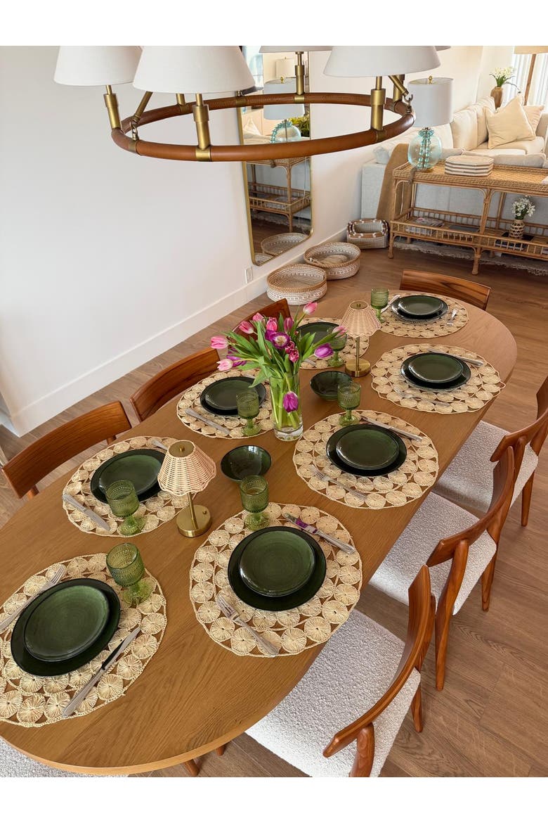 Esfera Buriti Placemat, Alternate, color, Beige