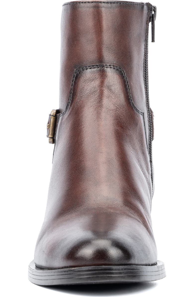 VINTAGE FOUNDRY Sirena Moto Boot, Alternate, color, Brown
