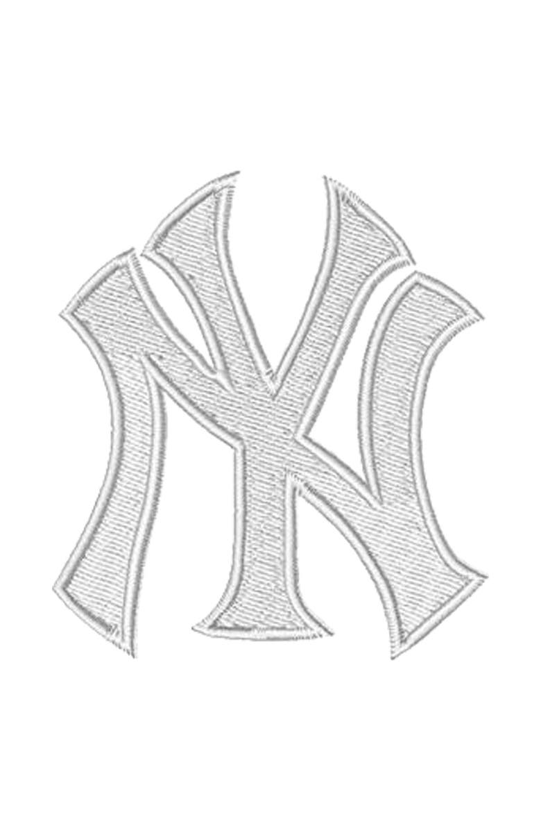 ANTIGUA Women's Antigua  Coral New York Yankees Tonal Wiki Quarter-Zip Pullover Top, Alternate, color, 