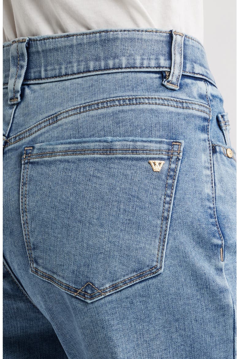 Sam High Waist Wide Leg Jeans, Alternate, color, MID BLUE
