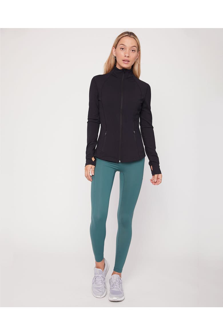 Gen XYZ Zip Up Cloudlux Track Jacket, Alternate, color, Metropolis Black