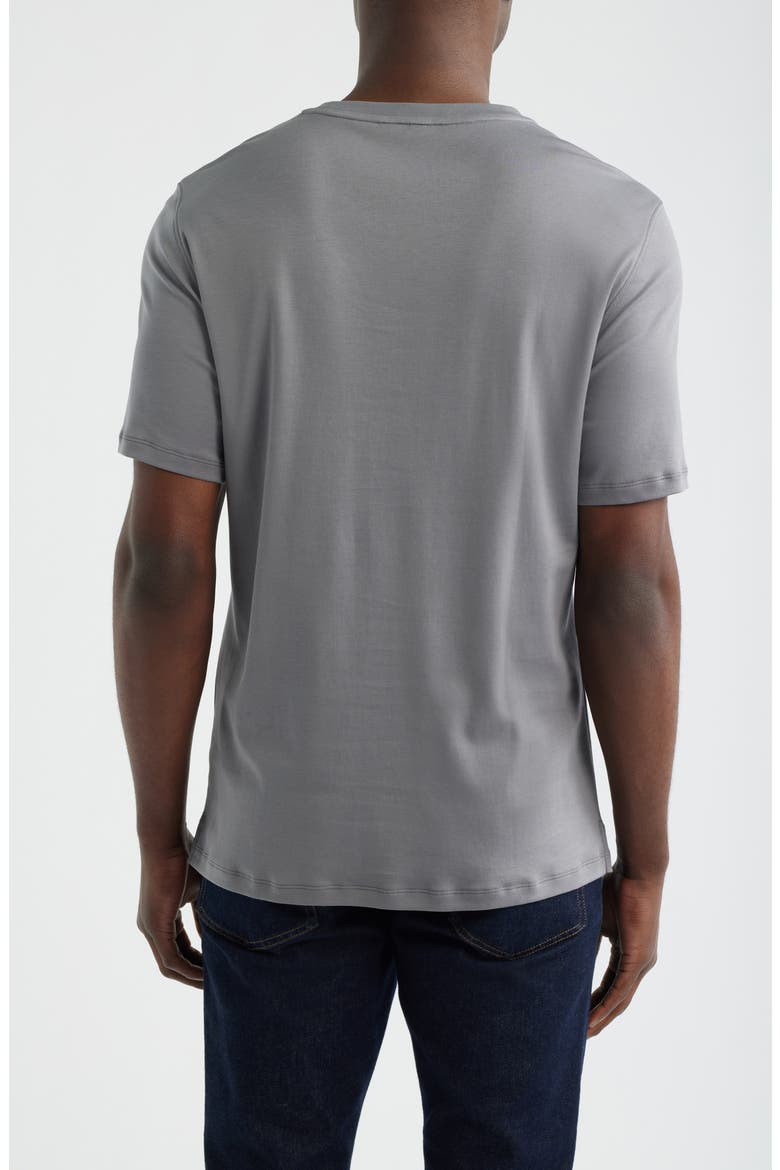 Georgia Pima Cotton T-Shirt, Alternate, color, SLATE
