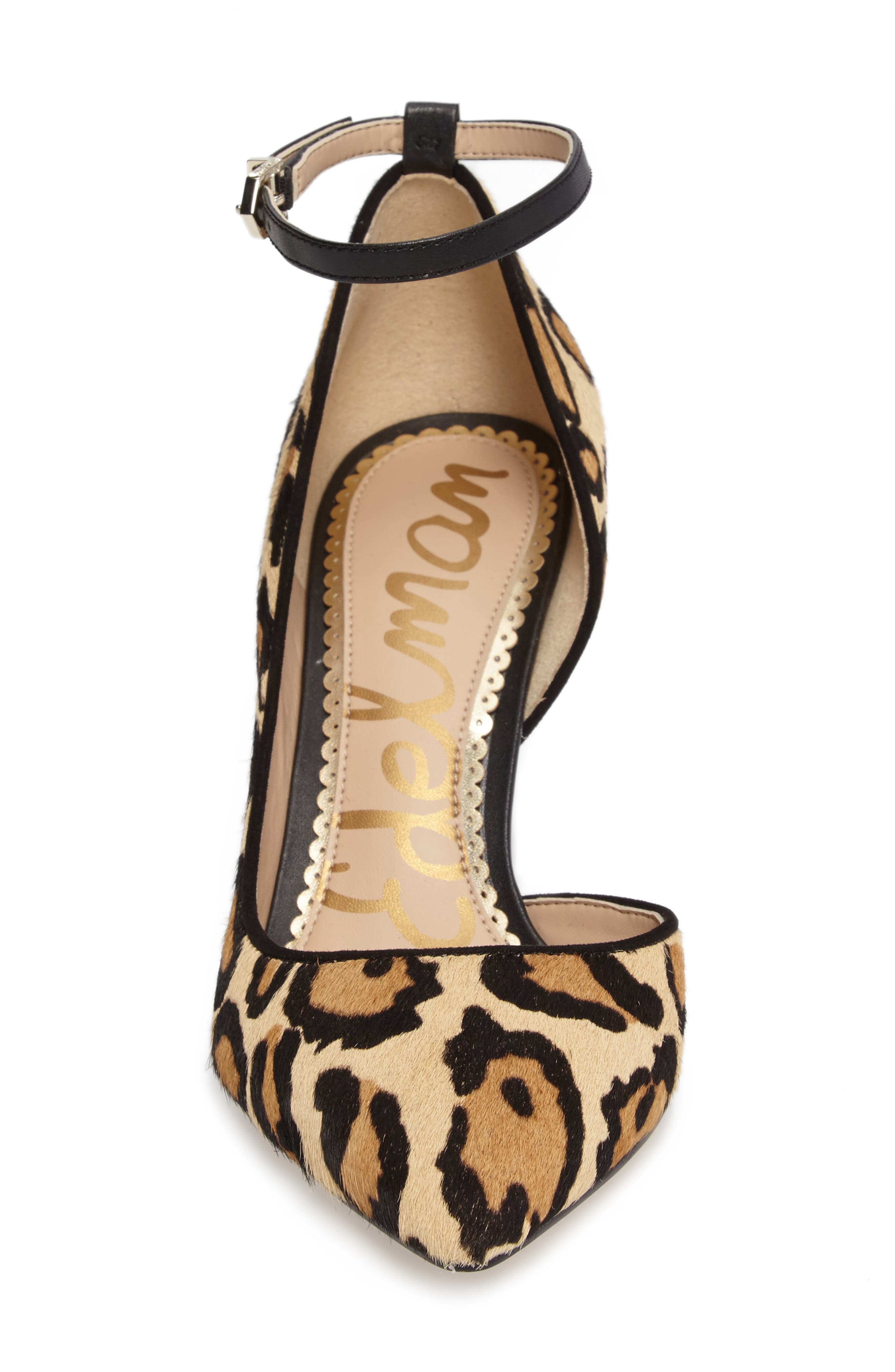 Tia Genuine Calf Hair Pump, Alternate, color, NEW NUDE LEOPARD CALF