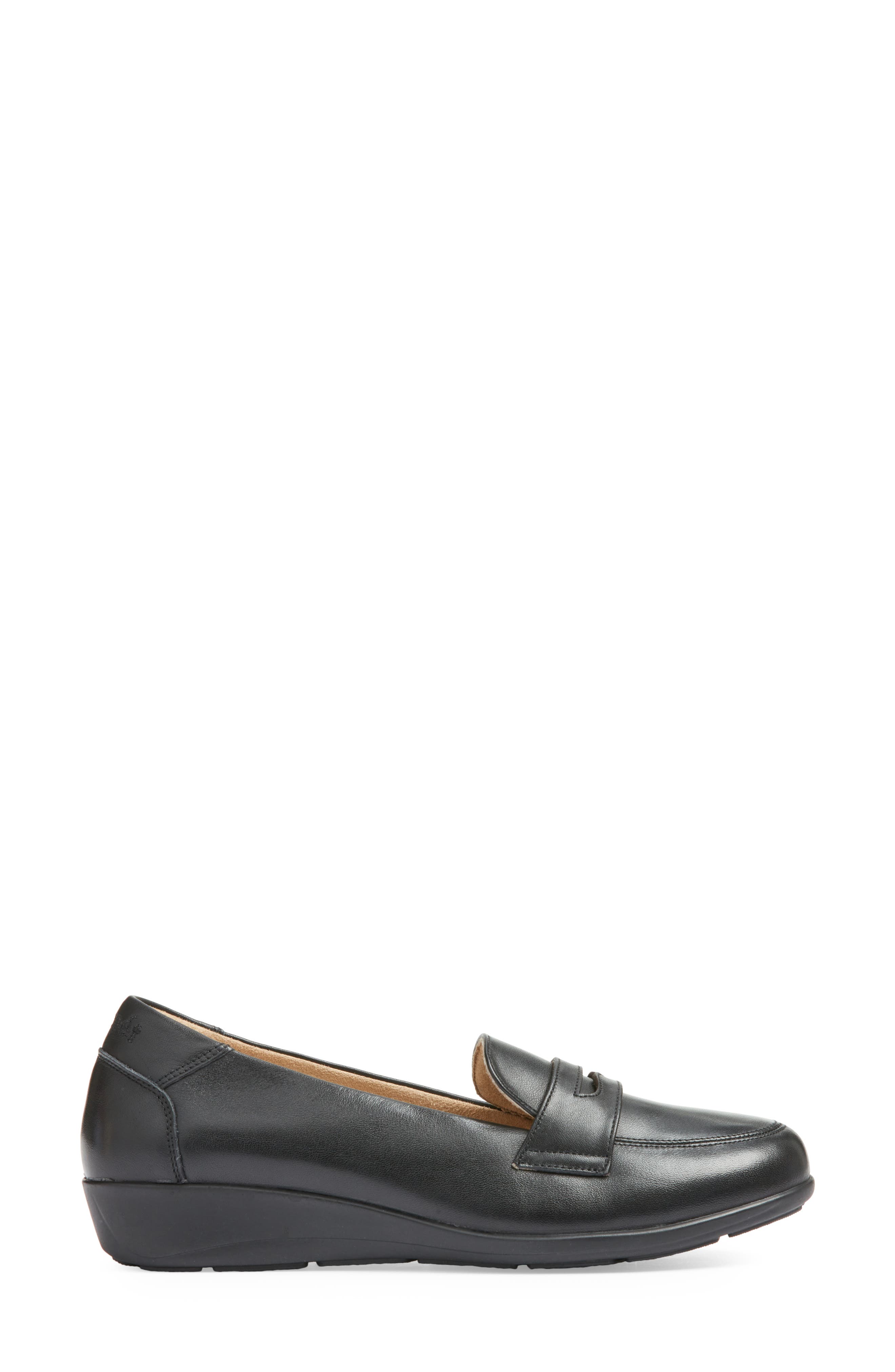 Propét Yetta Penny Loafer, Alternate, color, Black