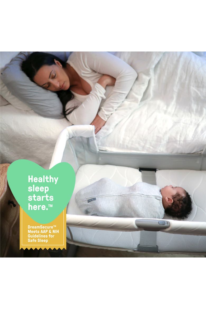DreamSecure 2-in-1 Co-Sleeping Bassinet, Alternate, color, WHITE