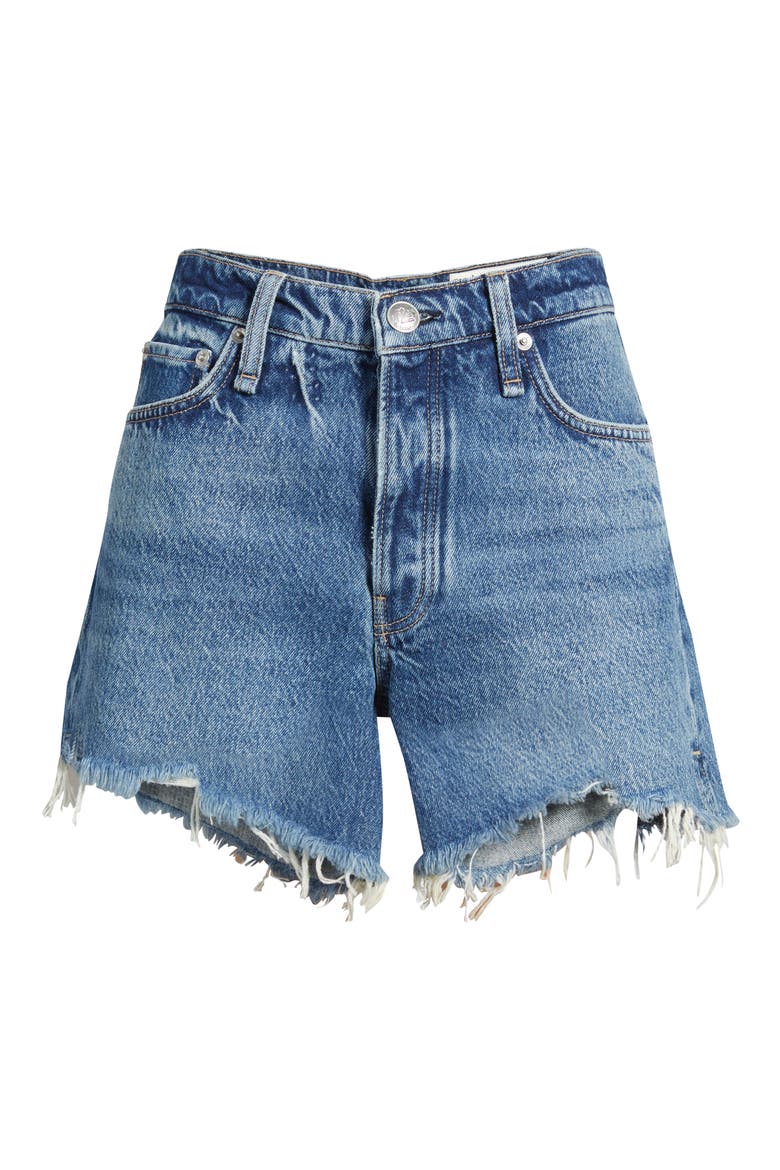 Denim Cutoff Shorts, Alternate, color, FLORA