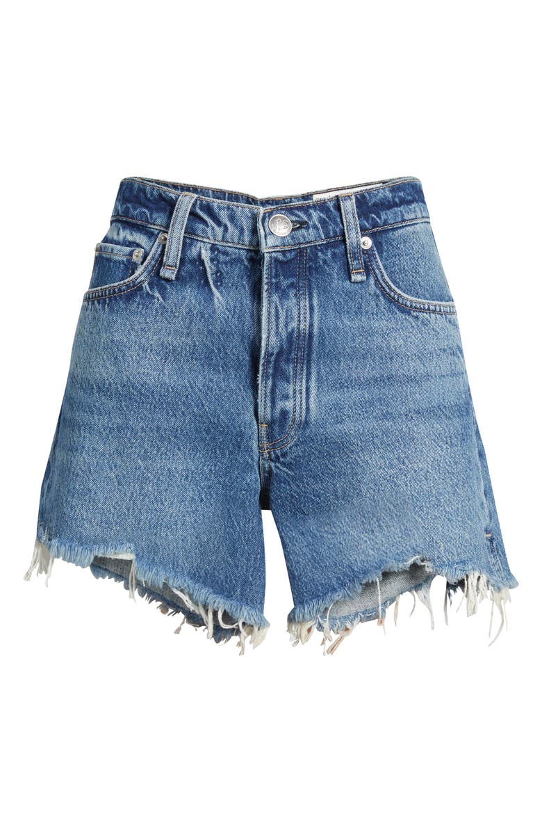 rag & bone Denim Cutoff Shorts, Alternate, color, Flora