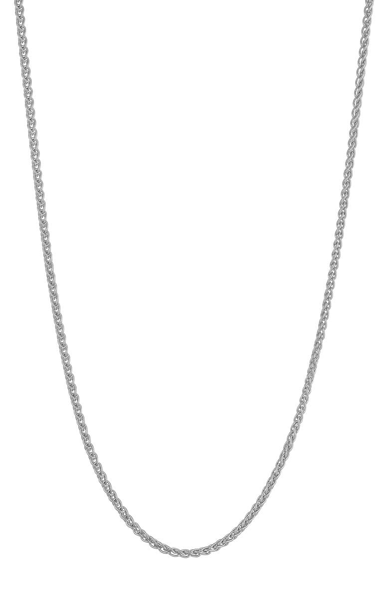 HAWLEY ST 14K Gold Wheat Chain Necklace, Main, color, 