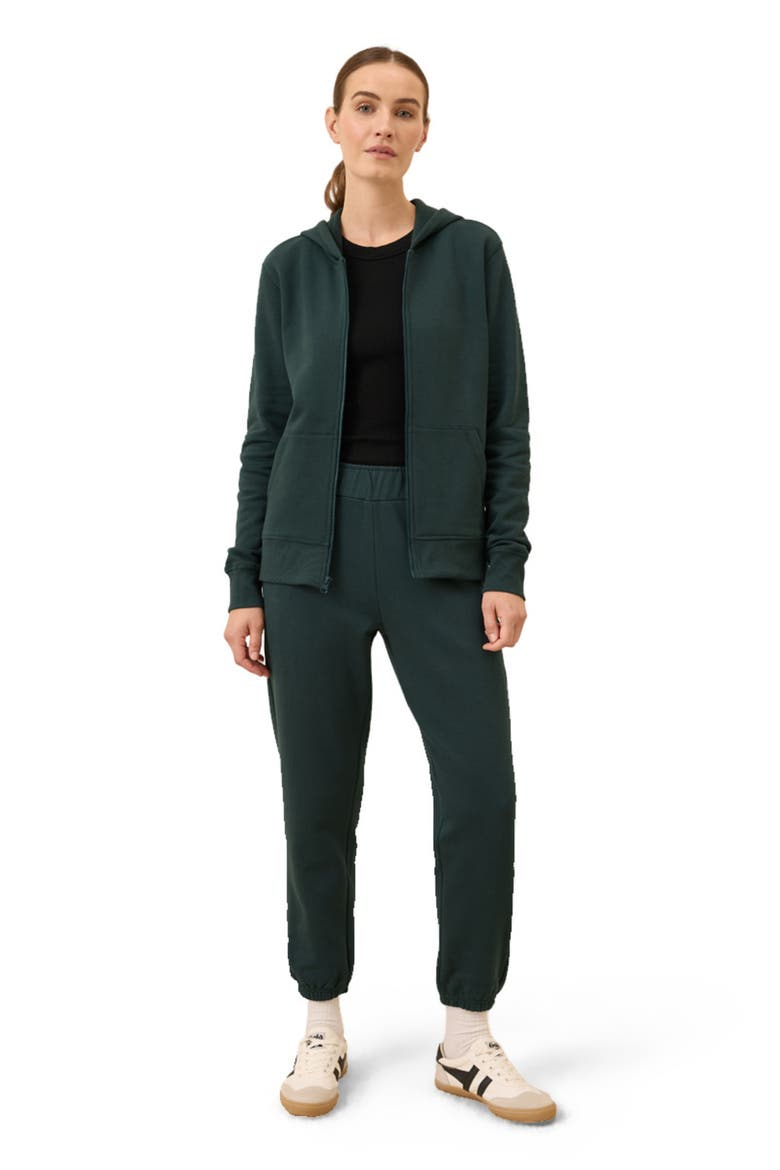 Organic Brushed Fleece Sweatpant, Main, color, Dark Spruce