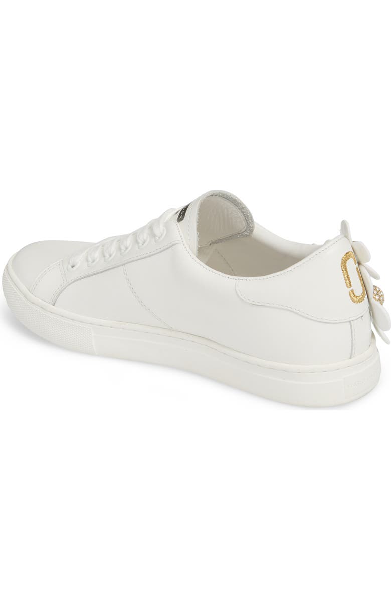 Marc Jacobs Daisy Studded Floral Sneaker, Alternate, color,
