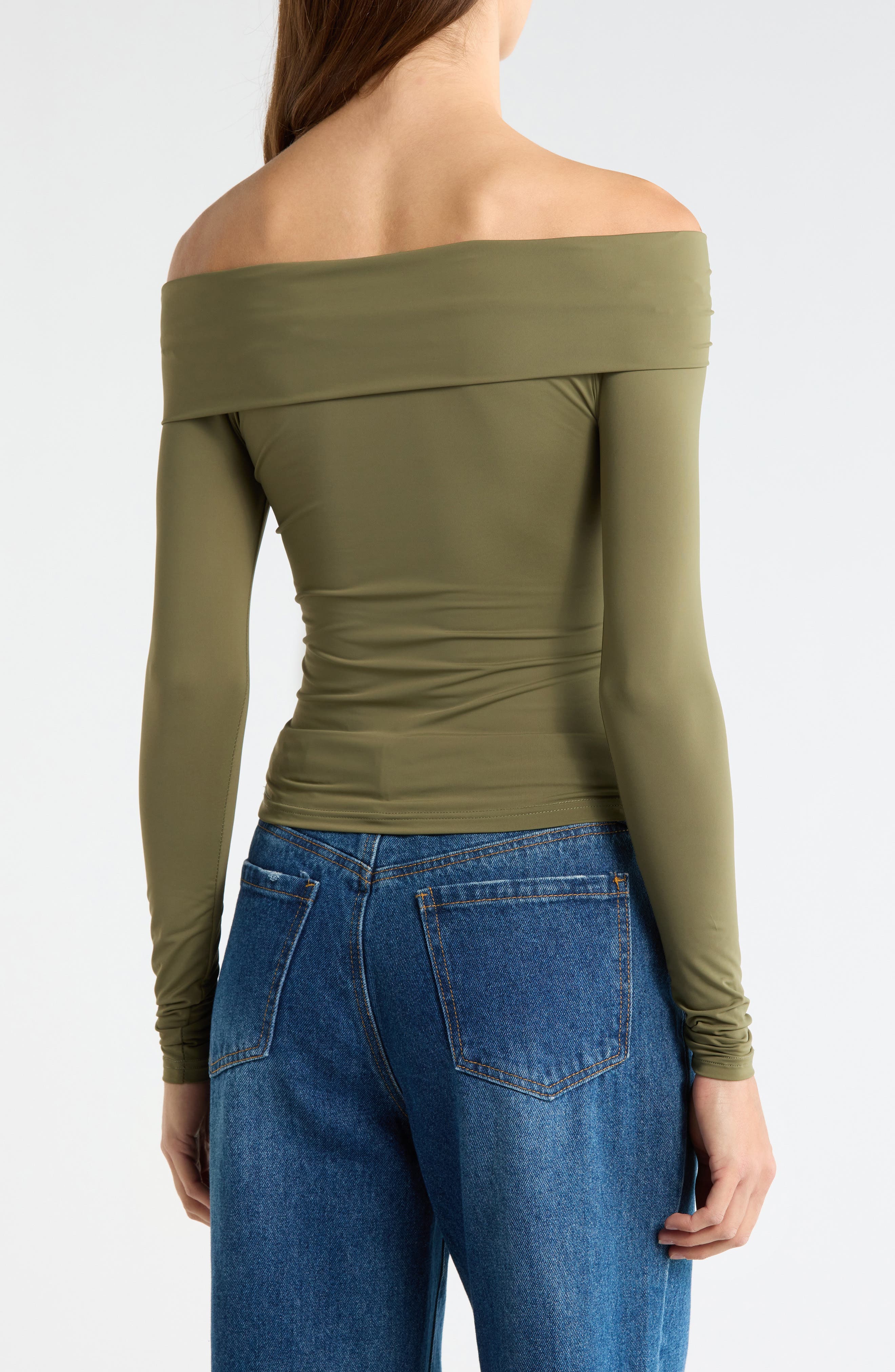 Lannie Hardware Off the Shoulder Top - image 4