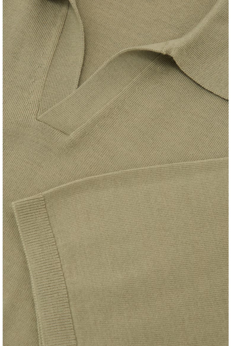 Duchie Short Sleeve Polo, Alternate, color, SOFT OLIVE GREE