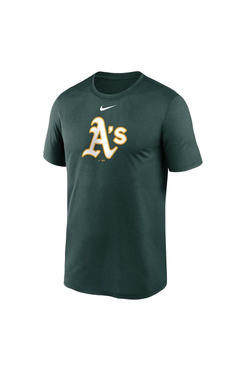 Nike Men's Nike Green Oakland Athletics New Legend Logo T-Shirt, Alternate, color, Green