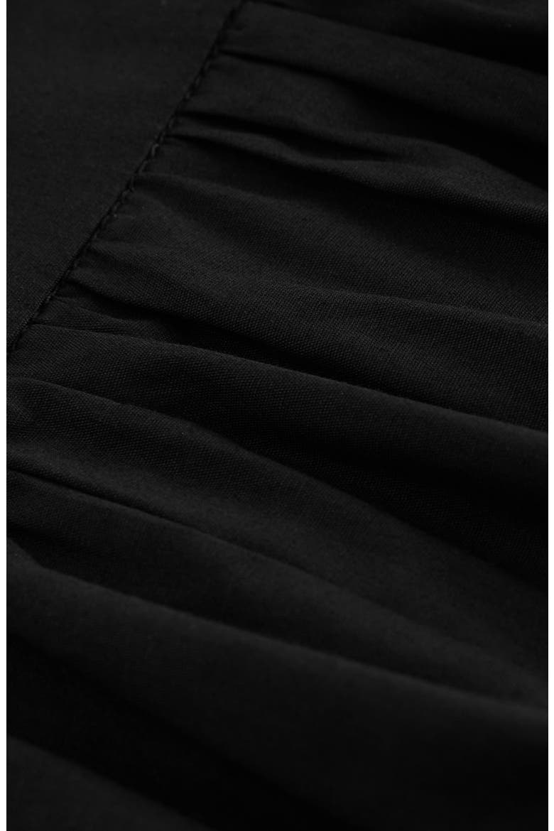 Puffball Miniskirt, Alternate, color, BLACK