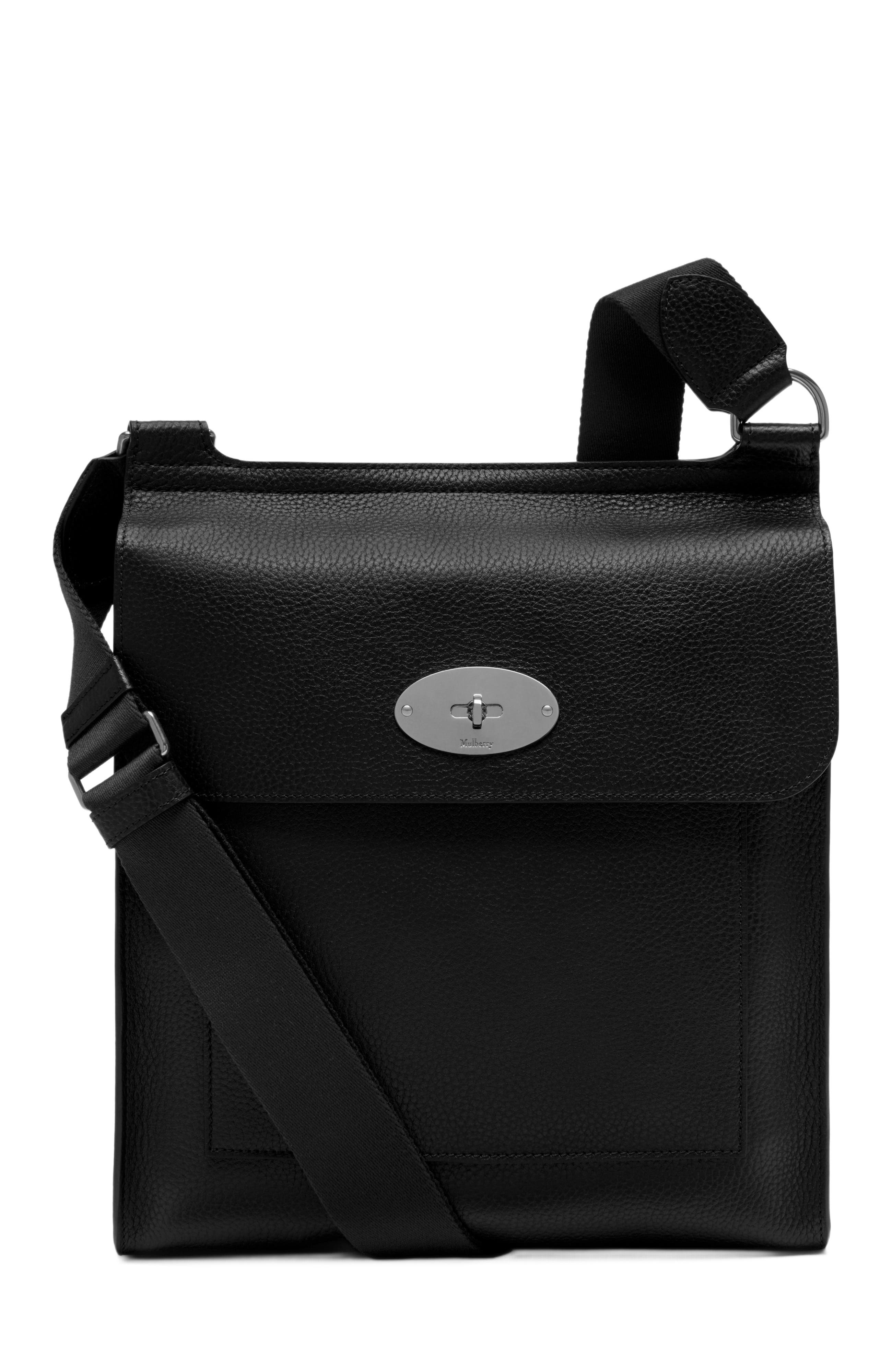 Mulberry Antony Leather Crossbody Bag, Main, color, 