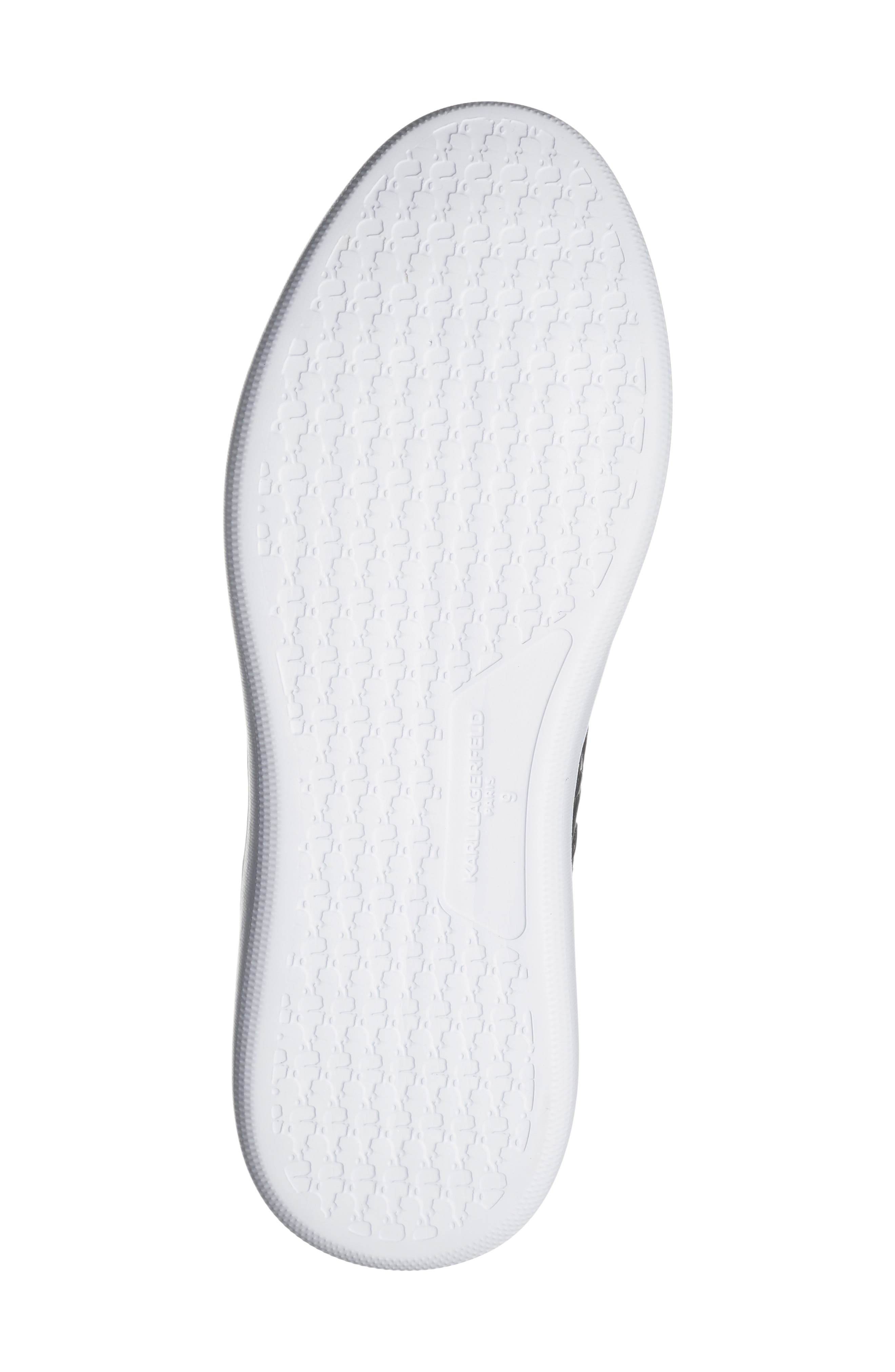 KARL LAGERFELD PARIS Karl Profile Low Top Sneaker, Alternate, color, Black