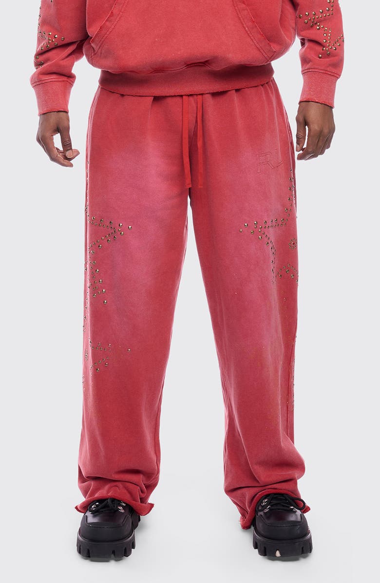 Rolling Loud Peace 
Loud Sweatpants, Main, color, Washed Brick