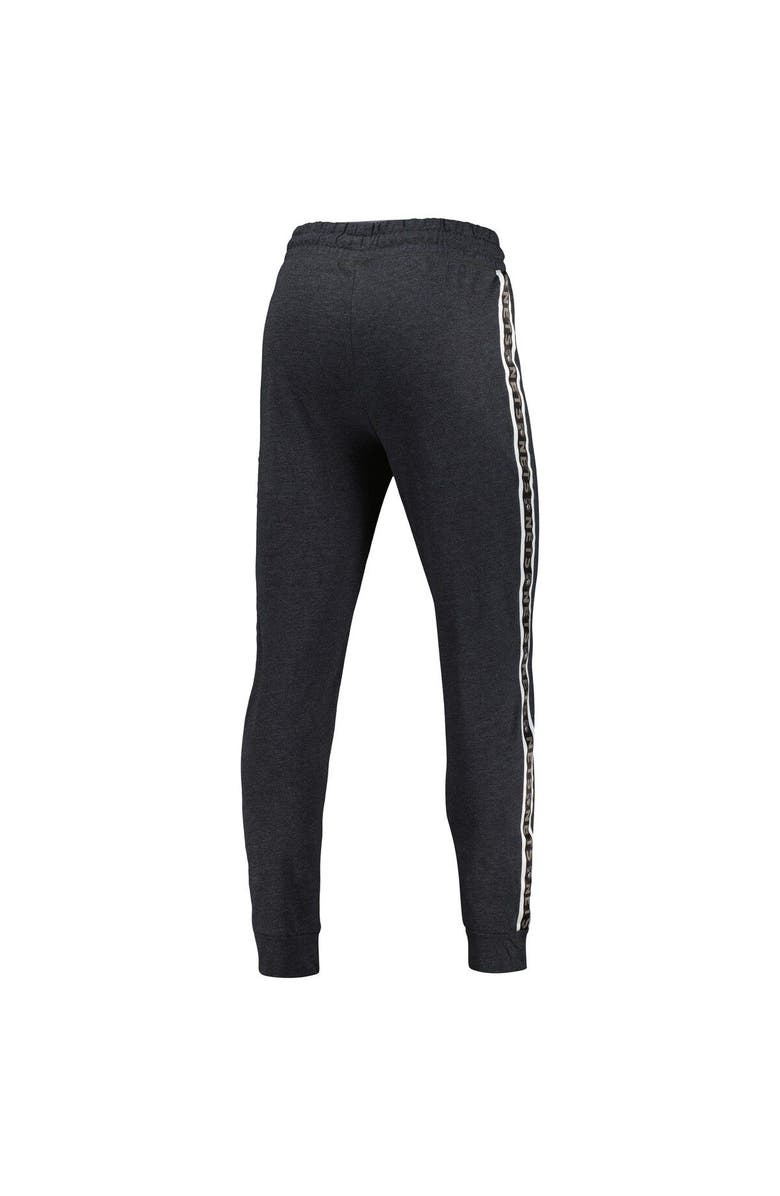 CONCEPTS SPORT Men's Concepts Sport Charcoal Brooklyn Nets Team Stripe Jogger Pants, Alternate, color, Charcoal