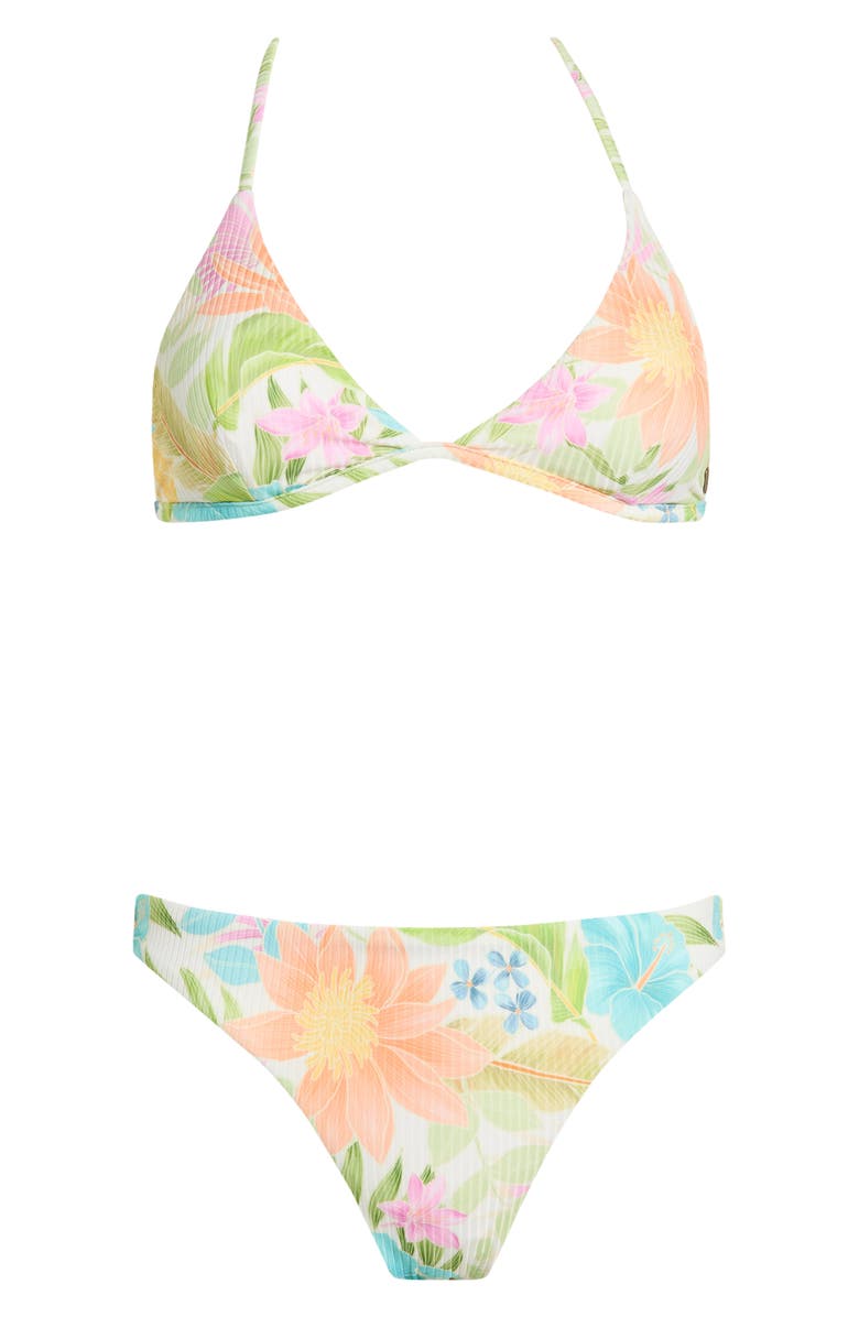 Rip Curl Catalina Island Bikini Bottoms, Main, color, Green Multi