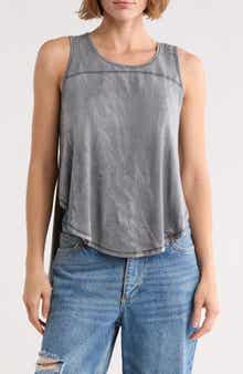 GO COUTURE High-Low Tank