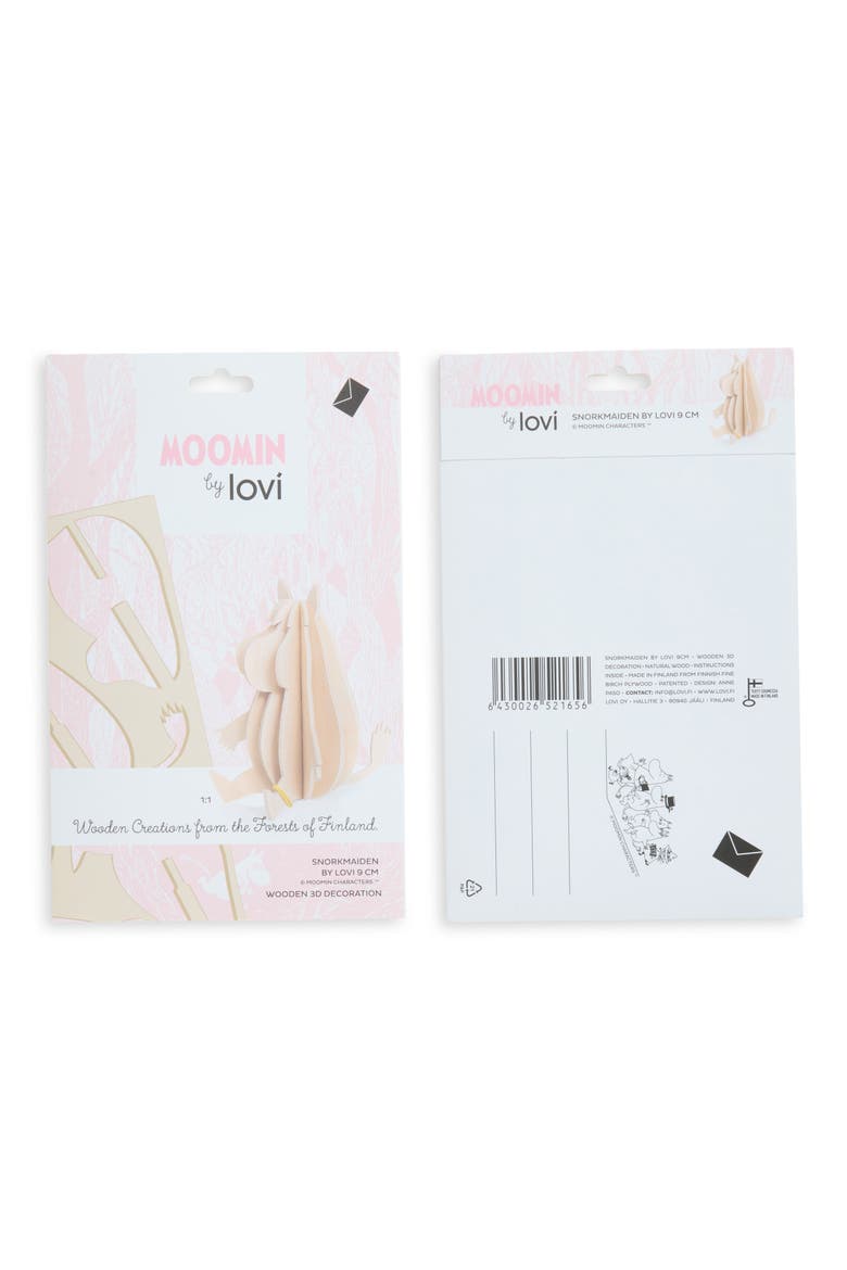 Lovi Snorkmaiden Craft Figure, Alternate, color, NATURAL