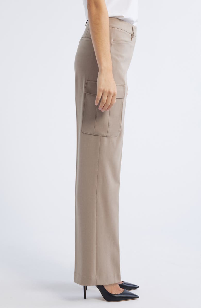 Tahari ASL Tailored Cargo Pants, Alternate, color, 