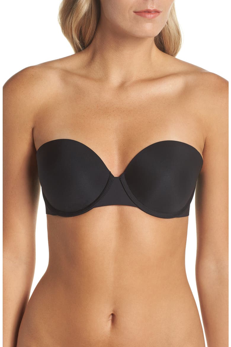 Up for Anything Strapless™ Bra, Main, color, VERY BLACK