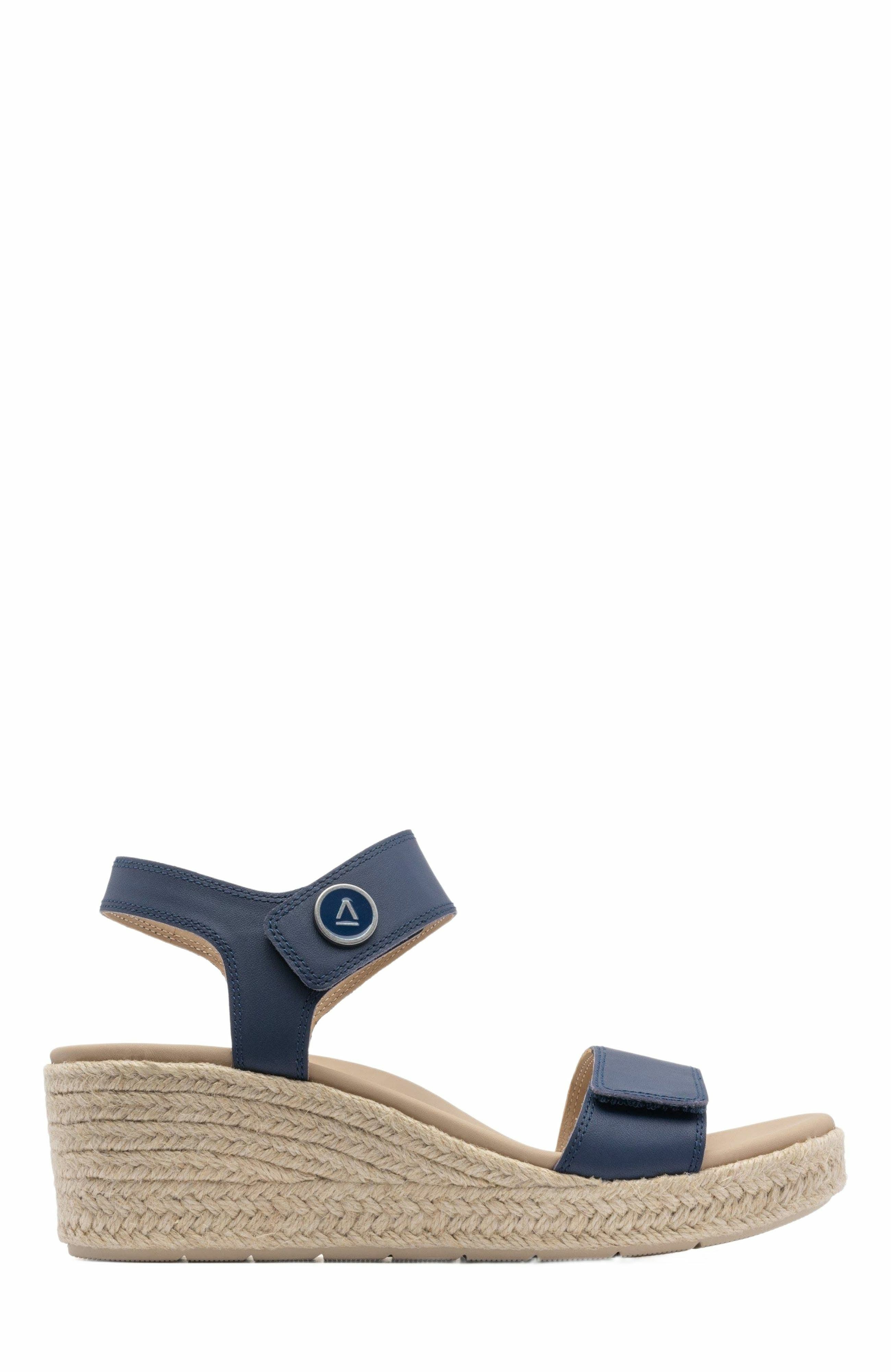 Riviera Strap Sandal, Alternate, color, Navy - Regular