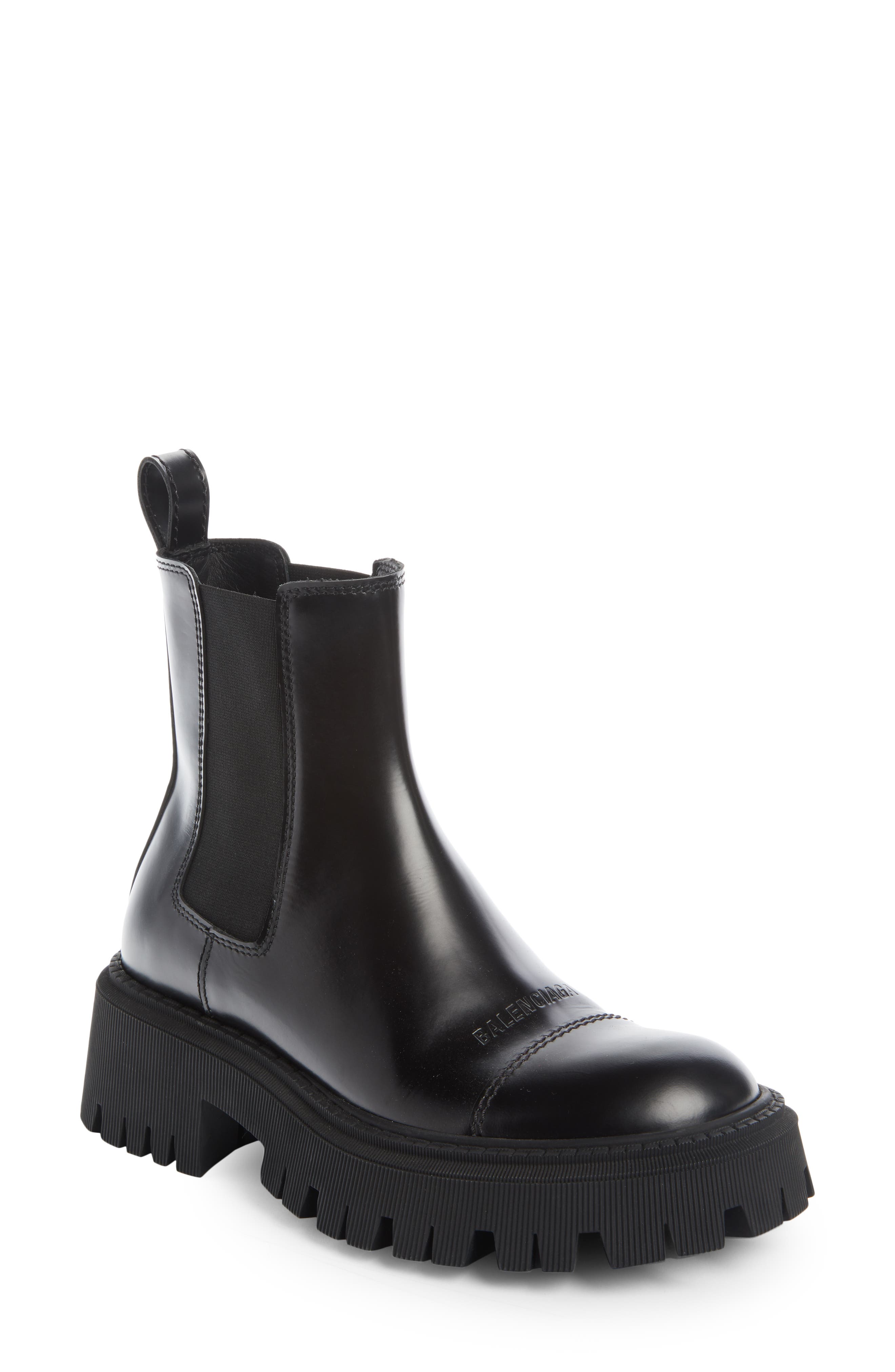 Balenciaga Tractor Chelsea Boot, Main, color, 