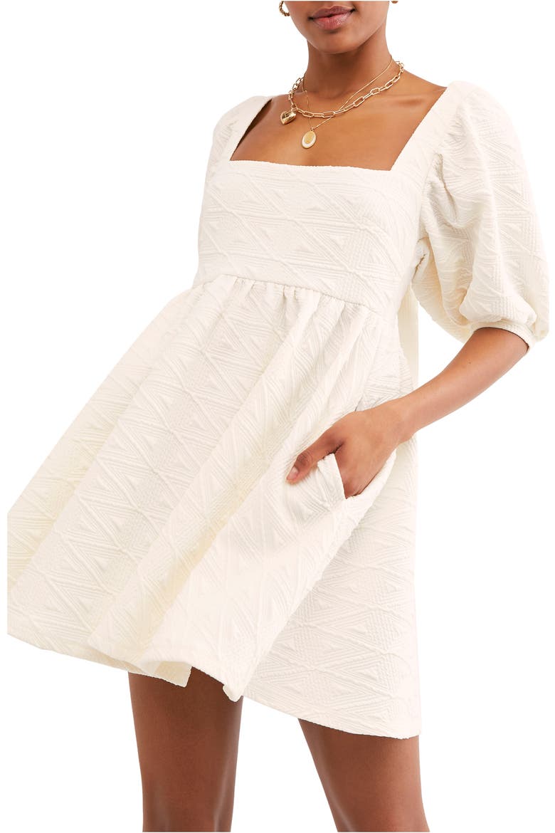 Violet Minidress, Alternate, color, WHITE
