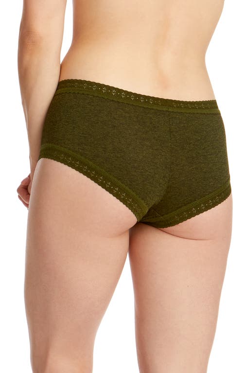 Hanky Panky Dream Heather Boyshorts In Rosemary Green