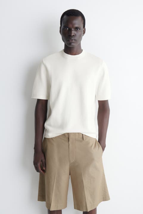 Knitted Cotton T-shirt