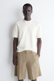 COS Knitted Cotton T-shirt