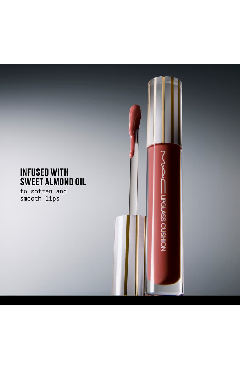 MAC Cosmetics Lipglass Cushion High-Pigment Lip Oil, Alternate, color, 